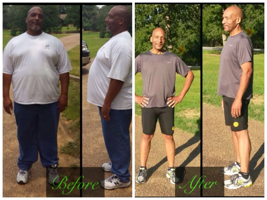Robert Carey before and after weight loss pictures