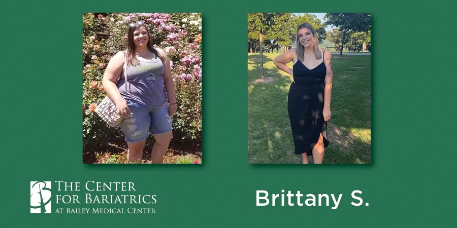 brittany before and after weight loss photo