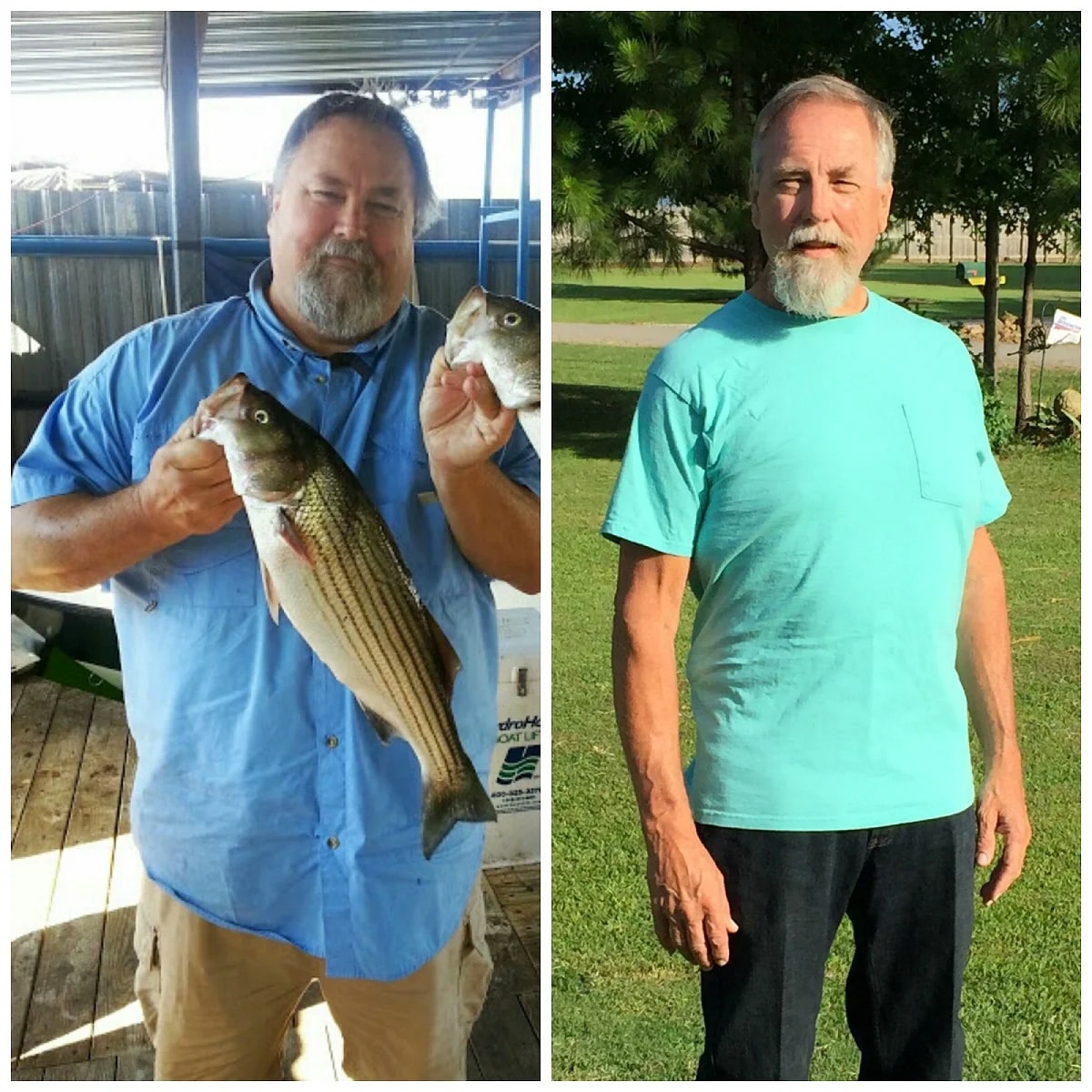 charlie before and after